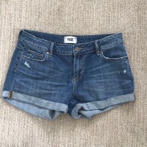 Gently worn Paige Denim Shorts